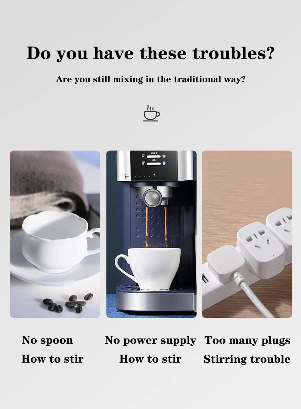 Self Stirring Coffee Mug