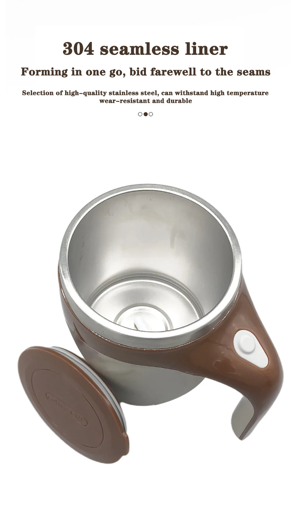 Self Stirring Coffee Mug