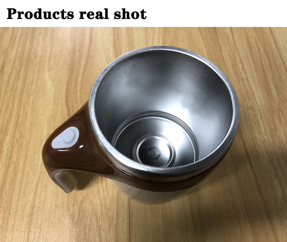 Self Stirring Coffee Mug