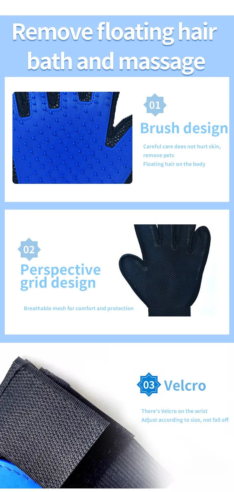 Cat Hair Removal Gloves