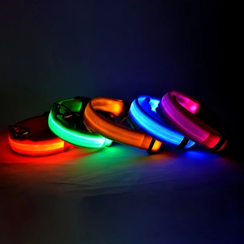 Night Safety Flashing Collar LED Light