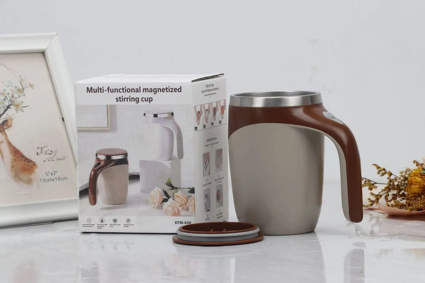 Self Stirring Coffee Mug