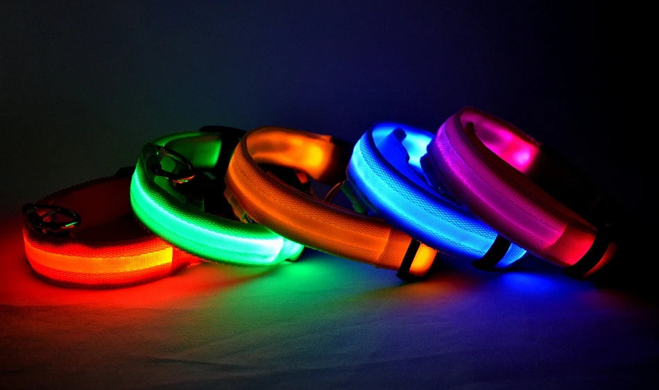 Night Safety Flashing Collar LED Light